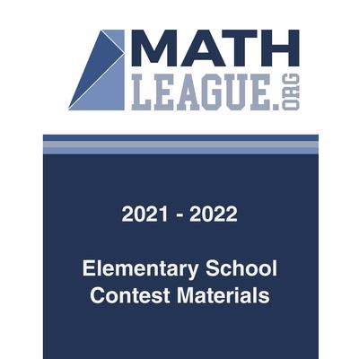 2021-2022 Elementary School Contest Materials