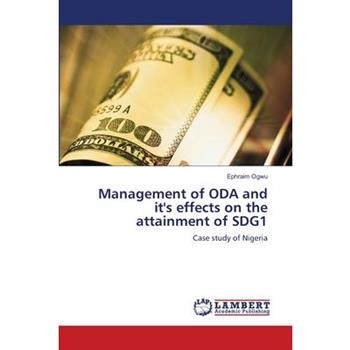 Management of ODA and it's effects on the attainment of SDG1