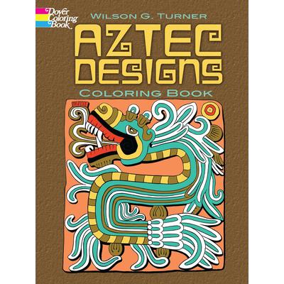 Aztec Designs Coloring Book