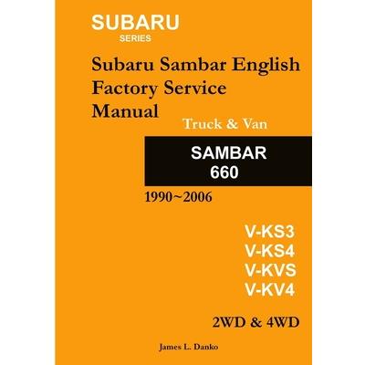 Subaru Sambar English Service Manual