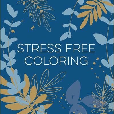 Stress Free Coloring (Blue) (Keepsake Coloring Books) Stress Free Coloring (Blue) (Keepsake Coloring Books)