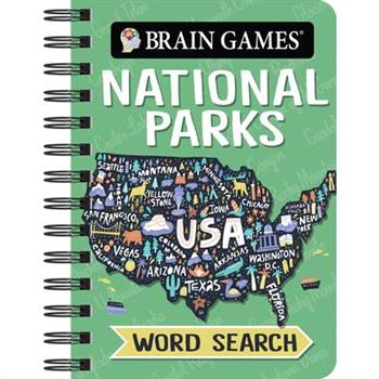 Brain Games - To Go - National Parks Word Search