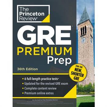 Princeton Review GRE Premium Prep, 36th Edition