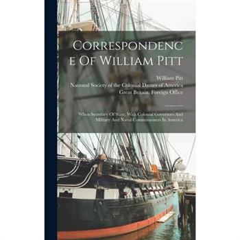 Correspondence Of William Pitt