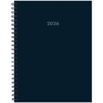 Basic Blue 2026 6.5 X 8.5 Weekly Monthly Softcover Planner