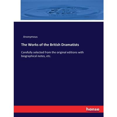 The Works of the British Dramatists