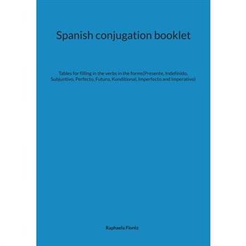 Spanish conjugation booklet