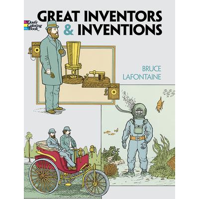 Great Inventors and Inventions Coloring Book