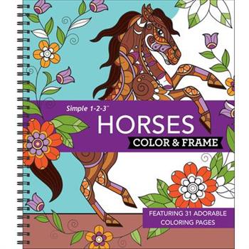 Color & Frame - Horses