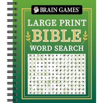 Brain Games - Large Print Bible Word Search
