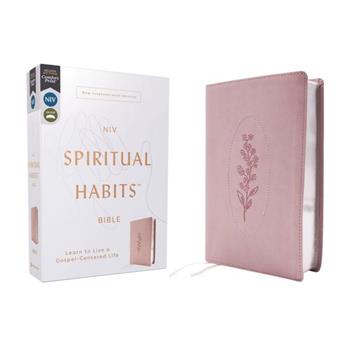 Niv, Spiritual Habits Bible, Leathersoft, Pink, Red Letter, Comfort Print