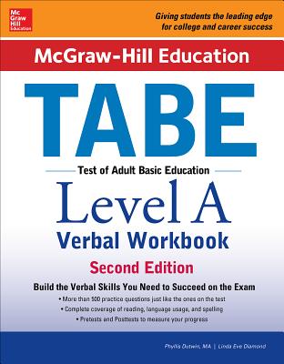 Mcgraw-hill Education Tabe, Level A Verbal