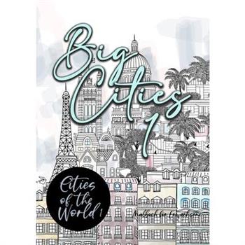 Big Cities Coloring Book for Adults Cities of the World 1