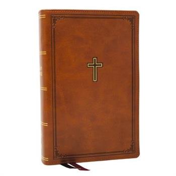 KJV Personal Size Large Print End-Of-Verse Reference Bible, Brown Leathersoft, Red Letter, Comfort Print (Thumb Indexed)