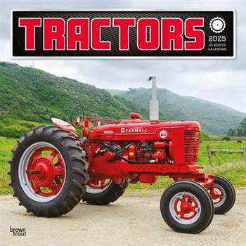 Tractors 2025 12 X 24 Inch Monthly Square Wall Calendar Plastic-Free Tractors 2025 12 X 24 Inch Monthly Square Wall Calendar Plastic-Free