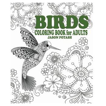 Birds Coloring Book for Adults