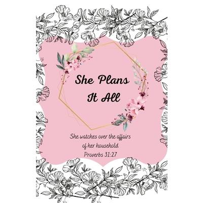 She Plans It All Planner (undated for anytime start date) She Plans It All Planner (undated for anytime start date)