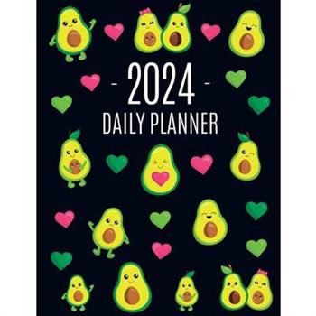 Avocado Daily Planner 2024