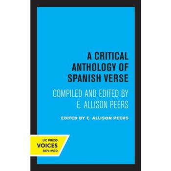 A Critical Anthology of Spanish Verse