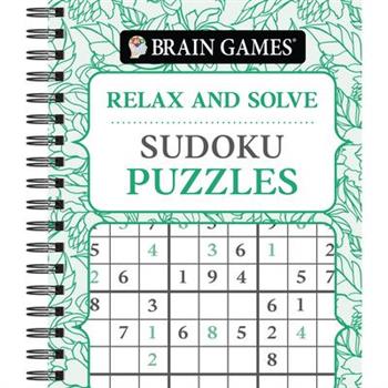 Brain Games - Relax and Solve: Sudoku (Pattern Cover)