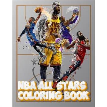 NBA All Stars Coloring book