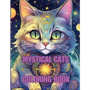 Mystical Cats Coloring Book
