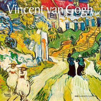 Vincent Van Gogh 2025 12 X 24 Inch Monthly Square Wall Calendar Plastic-Free Vincent Van Gogh 2025 12 X 24 Inch Monthly Square Wall Calendar Plastic-Free