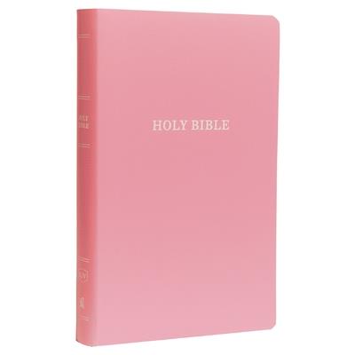 KJV, Gift and Award Bible, Imitation Leather, Pink, Red Letter Edition