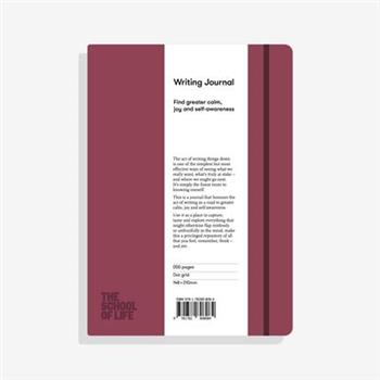The School of Life Writing Journal - Burgundy