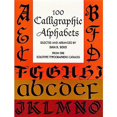 100 Calligraphic Alphabets