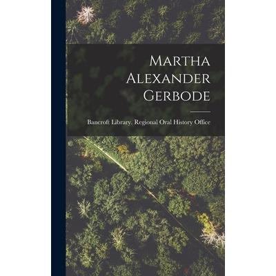 Martha Alexander Gerbode