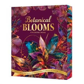 Botanical Blooms Coloring Book