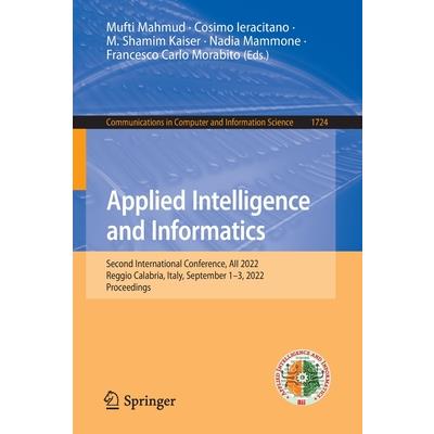 Applied Intelligence and Informatics