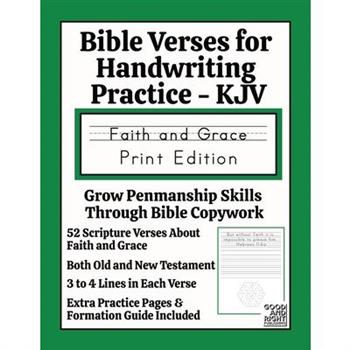 Bible Verses for Handwriting Practice - KJV