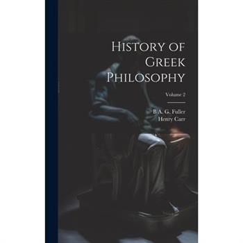 History of Greek Philosophy; Volume 2