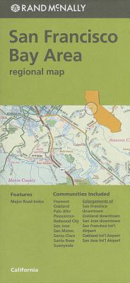 Rand Mcnally San Francisco Bay, Ca Regional Map