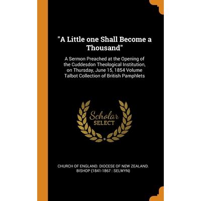 ”A Little one Shall Become a Thousand”