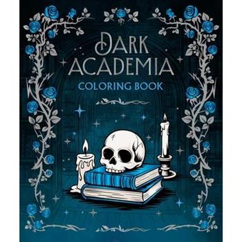 Dark Academia Coloring Book