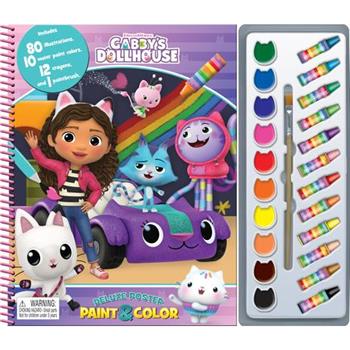 Gabby’s Dollhouse Universal Deluxe Poster Paint & Color