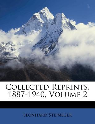 Collected Reprints, 1887-1940, Volume 2