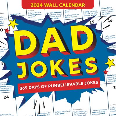 2024 Dad Jokes Wall Calendar