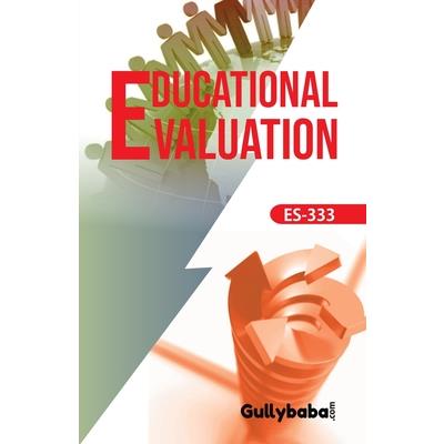 ES-333 Educational Evaluation