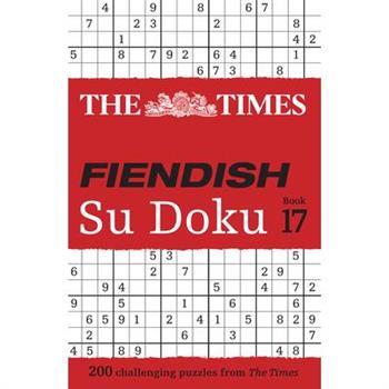 Times Fiendish Su Doku Book 17