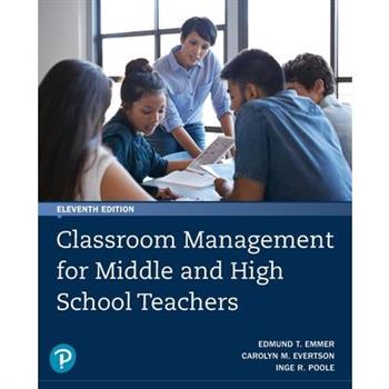 Classroom Management for Middle and High School Teachers