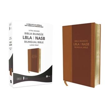Lbla - La Biblia de Las Am矇ricas / New American Standard Bible - Biblia Biling羹e, Leathersoft, Caf矇