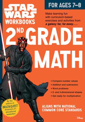 Star Wars Workbook：2nd Grade Math星際大戰數學學習書(二年級)