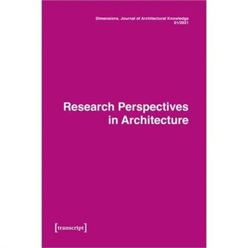 Dimensions: Journal of Architectural Knowledge