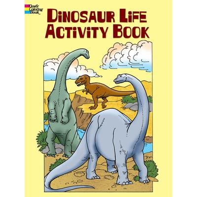Dinosaur Life Activity Book