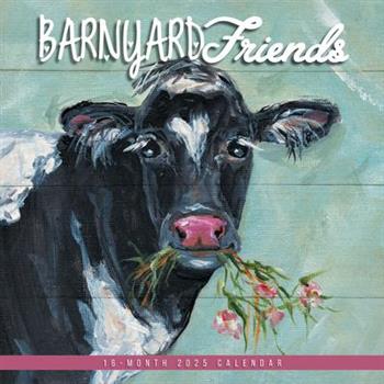 Barnyard Friends 2025 12 X 24 Inch Monthly Square Wall Calendar Featuring the Artwork of Molly Strong Plastic-Free Barnyard Friends 2025 12 X 24 Inch Monthly Square Wall Calendar Featuring the Artwork of Molly Strong Plastic-Free