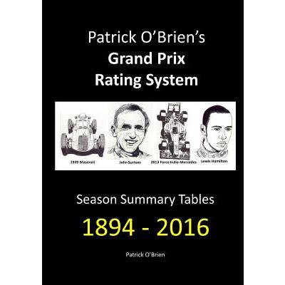 Patrick O'Brien's Grand Prix Rating System